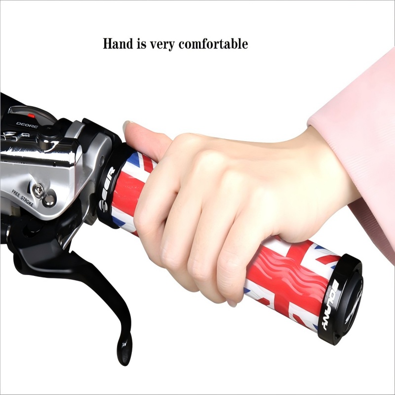 SEER MTB Bike Grips Silicone H - Commuter Bike Lock ulasan dan harga