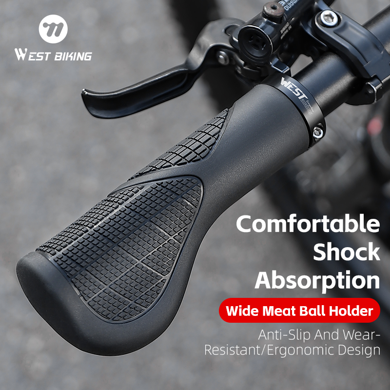 WEST BIKING Bike Grips Shock-a - Commuter Bike Lock ulasan dan harga