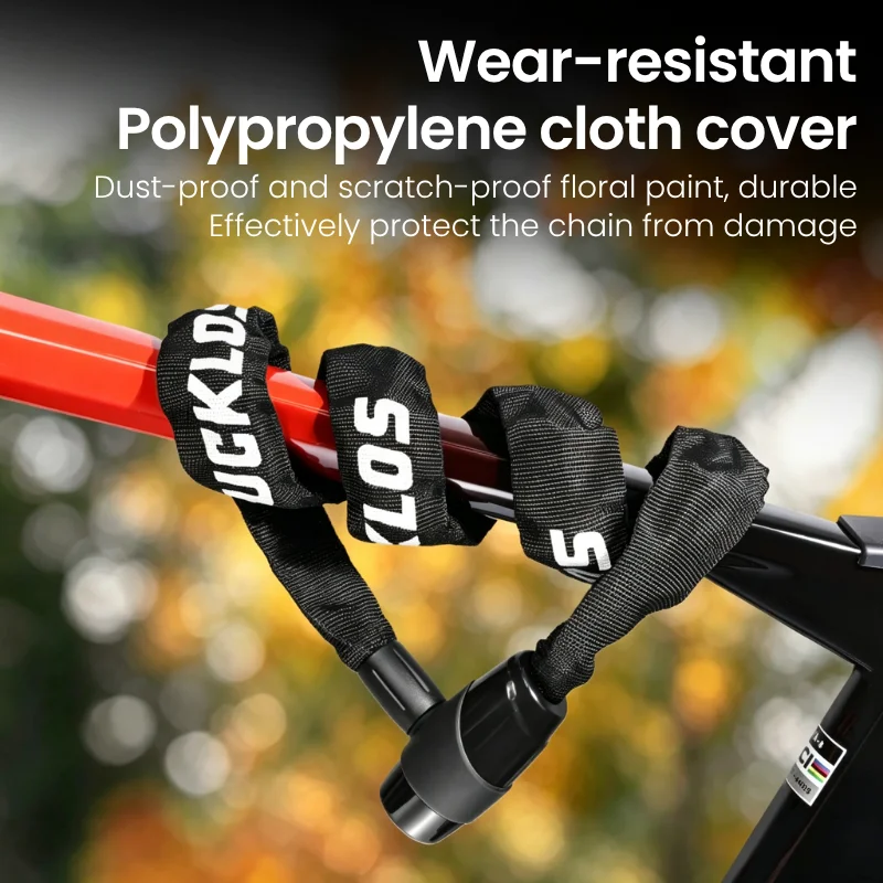 BUCKLOS Bicycle Chain Lock Por - Chain Lock Combination ulasan dan harga