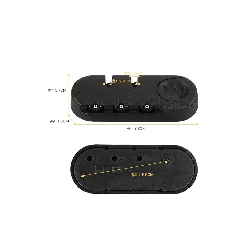 Digit Combination Padlock for  - Chain Lock Combination ulasan dan harga