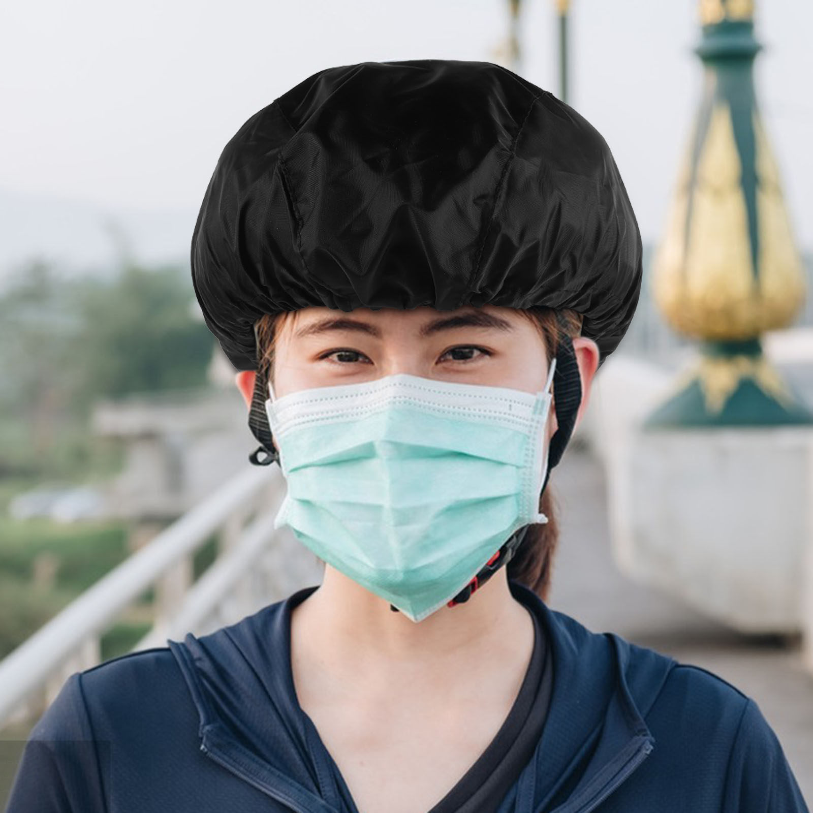 Waterproof Breathable Rain Cov - Cycling Commute In Rain ulasan dan harga