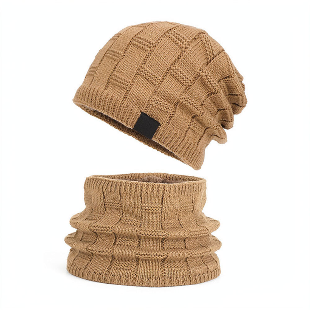 Winter Outdoor Knit Hat And Sc - Cycling Commute Essentials ulasan dan harga