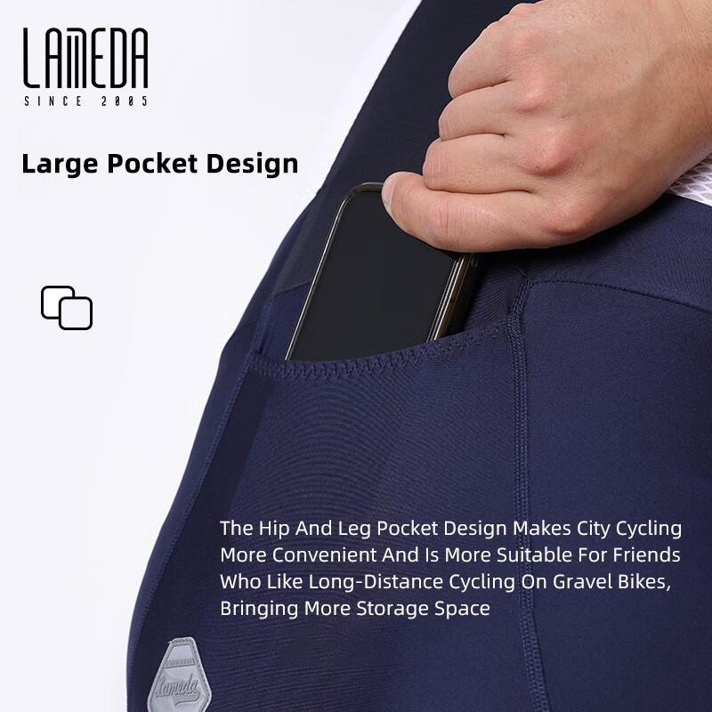 LAMEDA Cycling Pants Bib Pants - Cycling Commuter Trousers ulasan dan harga