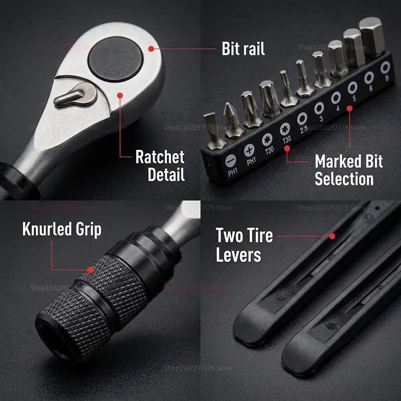 Portable Bike Repair Tool Kit, - Cycling To Work ulasan dan harga
