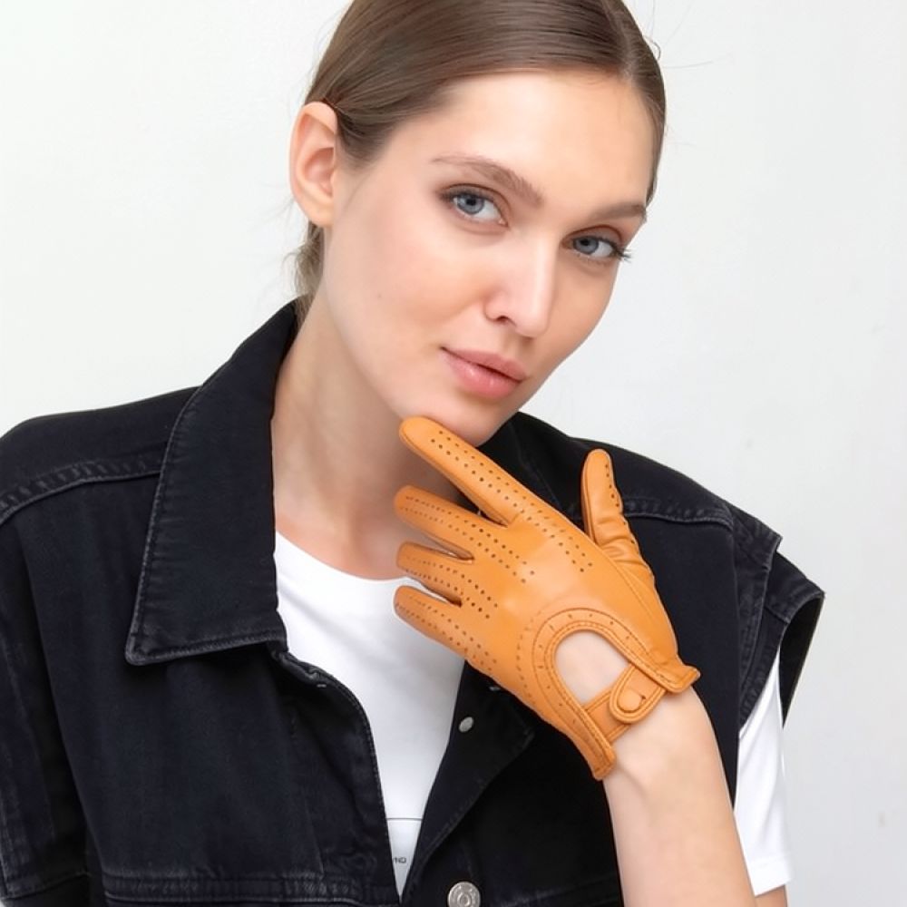 Stylish Womens Leather Gloves  - Cycling Commute Essentials ulasan dan harga