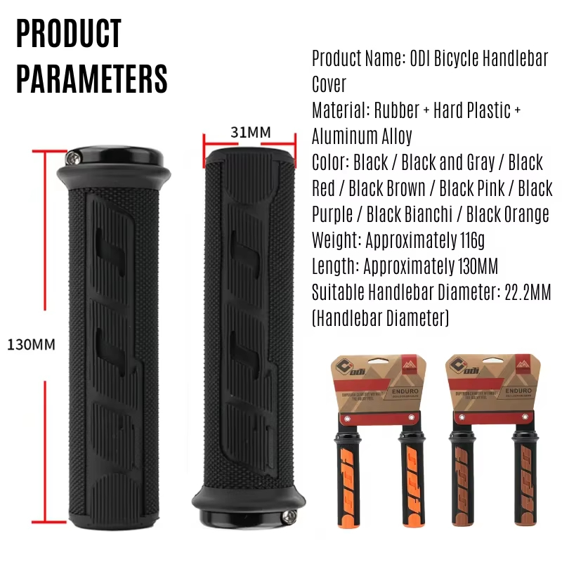 ODI RG98 Rubber Lock-on Handle - Commuter Bike Lock ulasan dan harga