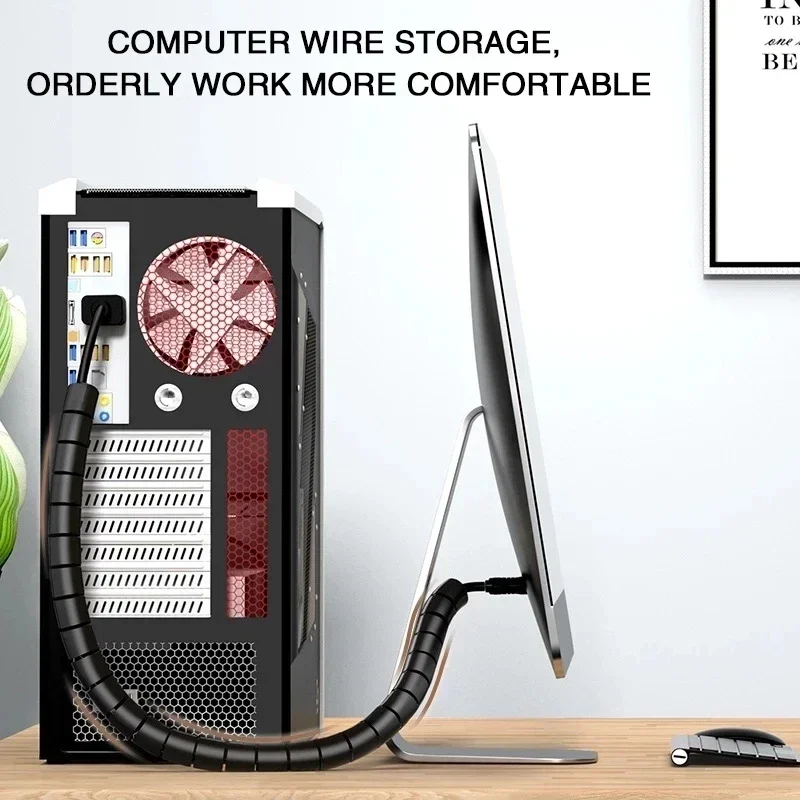 2M/1M 16mm/10mm Cable Organize - Cable Lock Flexible ulasan dan harga