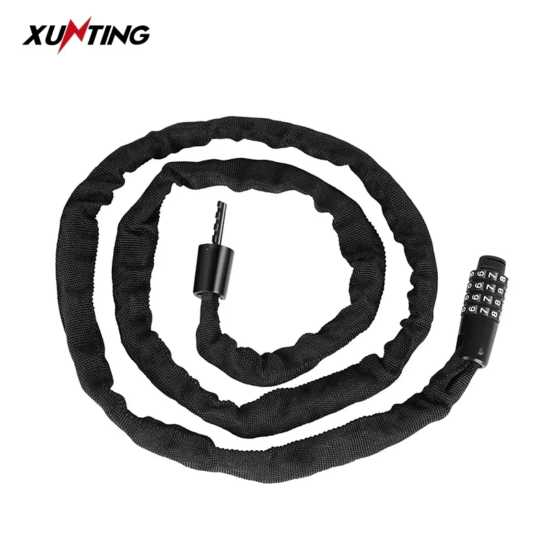 Xunting Bike Lock Secure Your  - Chain Lock Combination ulasan dan harga