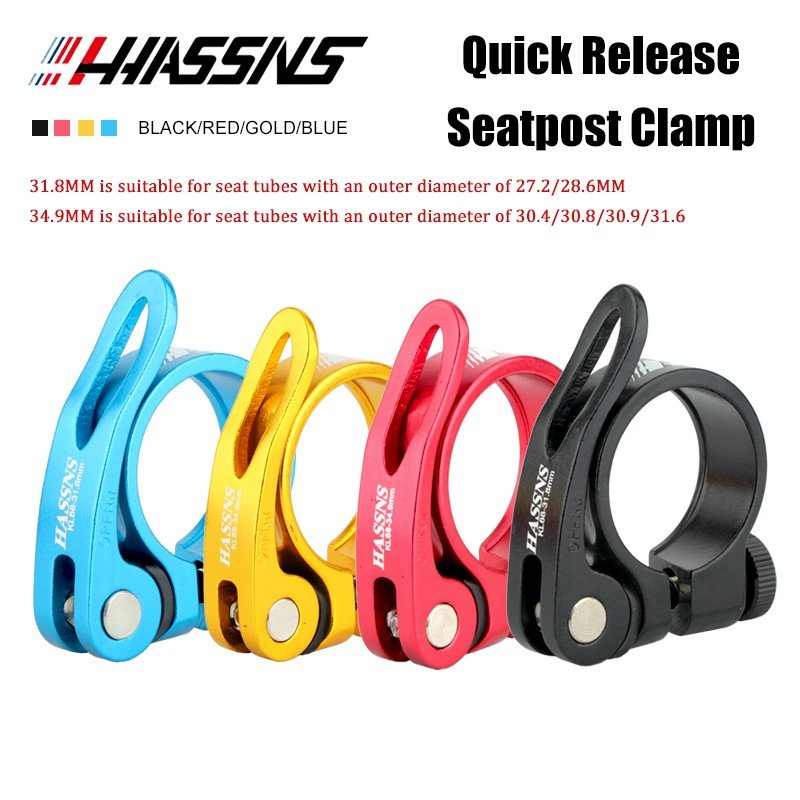 HASSNS Bicycle Seatpost Clamp  - Commuting By Bike ulasan dan harga